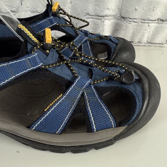 Keen Women Venice H2 Waterproof Sandal in Blue Yellow Size 11 US Outdoors Hiking - Picture 5 of 14